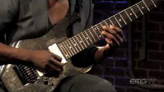 Animals as Leaders Tosin Abasi plays quotWave of Babiesquot on EMGtv [upl. by Notxap425]