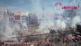 Fallas Valencia 2019 Mascletà Jueves 14 de Marzo 2019 Pirotecnia Turís [upl. by Alexandros]