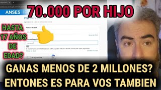 ANSES AYUDA ESCOLAR PASO A PASO COMO PEDIRLA 70000 PESOS POR HIJO SI GANAS MENOS DE 2 MILLONES [upl. by Thirza189]