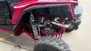 2024 Honda Talon 1000x4 FOX Live Valve Red Pearl [upl. by Zoila850]