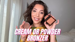 Should you use cream or powder bronzer [upl. by Hoag126]