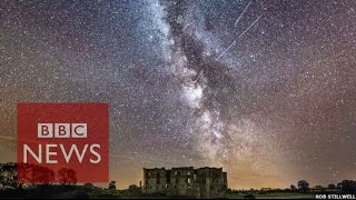 Perseid meteor shower photos in 60 seconds  BBC News [upl. by Netfa174]