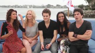 The Vampire Diaries Cast FunnyampCute Moments [upl. by Euphemia965]