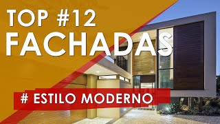 TOP 12 FACHADAS MODERNAS que te Dejarán sin Palabras 🏆🏠 ¡Las 12 Fachadas Modernas más Increíbles [upl. by Luciano6]