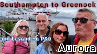 Southampton to Greenock on pampo Aurora [upl. by Leakcim]