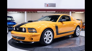 Rare 2007 Saleen Parnelli Jones Ford Mustang Startup  For Sale at GT Auto Lounge [upl. by Torie]