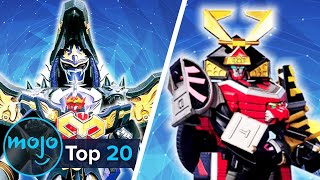 Power Rangers Top 20 Megazords [upl. by Kovacs]