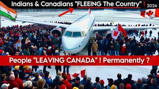 🇨🇦 Thousands Leaving Canada  due to Mass Immigration Mess [upl. by Elleuqram805]