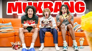 HILARIOUS RWE MUKBANG WITH NELSON amp LAVAR [upl. by Chelsy]