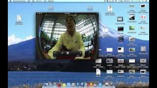 USB UVC 360 degree Panoramic fisheye camera for MAC skype amp quicktime [upl. by Clarine258]