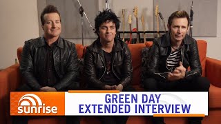 Green Day  extended interview ahead of Hella Mega Tour  Sunrise [upl. by Eerol858]