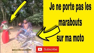 un marabout se transforme à une personne normal pour prendre ma moto funny humour filsafat [upl. by Pasia665]