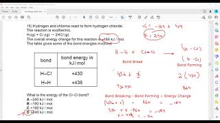 Exercise 2 Chemical Energetics MCQs Cambridge IGCSE O level Chemistry 062009715070 Lesson 41 b [upl. by Aspasia]