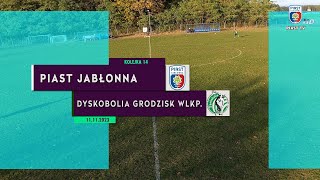 MŁODZIK D2 Piast Jabłonna 15 Dyskobolia Grodzisk Wlkp 11112023 kolejka 14 wszystkie bramki [upl. by Ninos]