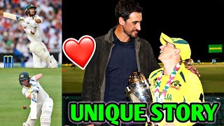 COUPLE GOALS Starc amp Healy Reveal a Cute Cricket Story ❤️  Mitchell Starc Alyssa Healy News Facts [upl. by Atinek]