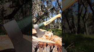 STIHL Forestry Hatchet Great little Camp Axestihl camping bushcraft survival [upl. by Dante]