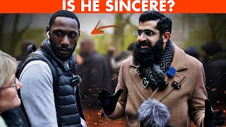 Christian Butchers Logic To Defend Trinity  Smile2jannah  Speakers Corner  4K [upl. by Denman]