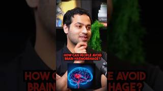 Brain 🧠 Haemorrhage ka symptoms kise pata chalega  By DR ARVIND shorts health [upl. by Nnyllatsyrc229]