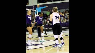 High Point Volleyball Recap Versus Davidson [upl. by Colinson]