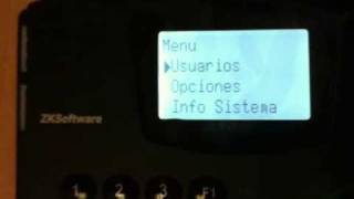 Como Asignar administrador al reloj checador digital [upl. by Oulman475]