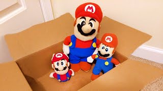 Unboxing de Peluches de Mario 📦🤩  CMB en Español [upl. by Kondon269]