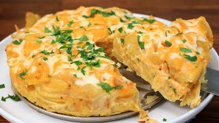 Cut potatoes🥔 5 Simple and cheap potato recipes that are better than cakepizza [upl. by Eatton]