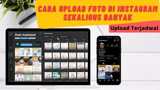 CARA UPLOAD FOTO SECARA TERJADWAL DI INSTAGRAM [upl. by Coonan]