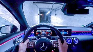 2019 MercedesAMG A 35 4MATIC 306PS NIGHT POV DRIVE Onboard 60FPS [upl. by Neu]