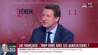 Yannick Jadot invité de quotLévénementquot sur LCI [upl. by Wing]