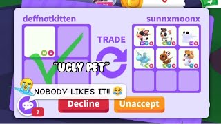 I Finally Traded The MOST HATED PET In ADOPT ME 🤫 [upl. by Narcho]