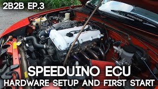 SpeedyEFI Standalone ECU Installation Part 2 Sensors and FIRST START  2Broke2Boosted Ep3 [upl. by Tranquada]