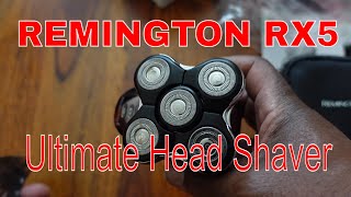 Unboxing my new REMINGTON RX5 HEAD SHAVER [upl. by Rebane]