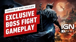 Lords of the Fallen Tancred and Reinhold Boss Fight Gameplay  IGN First [upl. by Zara812]