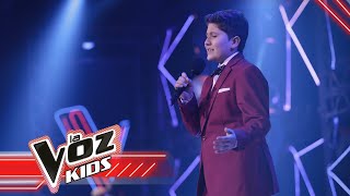 Santiago canta ‘Bésame’  La Voz Kids Colombia 2021 [upl. by Delphine]