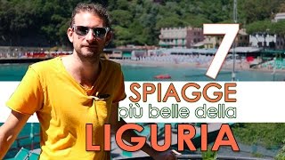 LIGURIA  Le migliori 7 spiagge [upl. by Richer]