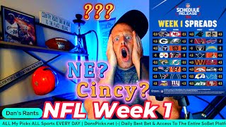 PATRIOTS vs BENGALS  NFL Week 1 Predictions 2024 [upl. by Megen629]