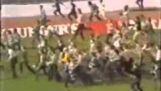 Scottish cup final 1980 Old Firm riot [upl. by Bronnie78]