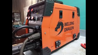 Welding Dragon mig 200s4 Jasic pro сварог лайт версия сварка огонь сервіс гавно [upl. by Nidia]