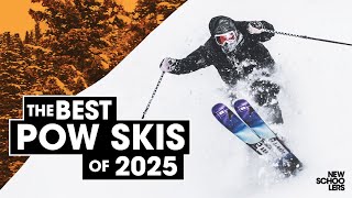 The Best Powder Skis For 2025  Reviewed amp Compared At Newschoolers Gear Week [upl. by Nnahsal]