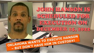 Scheduled Execution 121522 John Hanson – Oklahoma Death Row – Carjacking Kidnapping amp Murder [upl. by Lancaster]