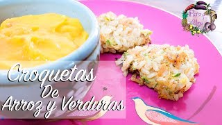 Croquetas de Arroz y Verduras [upl. by Nitsed]