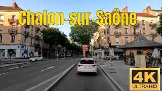 ChalonsurSaôneFrance  Driving French region [upl. by Reube]