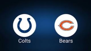 Chicago Bears vs Indianaoplis Colts Live Call [upl. by Nivlek]