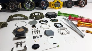 Whats inside the GW9400 triple sensor series Rangeman GShock watch [upl. by Ayokahs127]