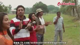 Subhashree Ganguly celebrating birthday with DEV amp cast of KHOKA 420 [upl. by Shatzer]