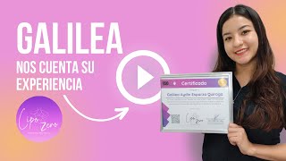 Certificación ISO LIPO ZERO quotGalilea nos cuenta su experienciaquot [upl. by Kcirnek]