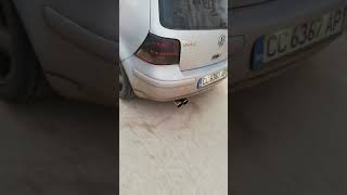 Golf 4 19 tdi 110 Straight pipe [upl. by Novyak169]