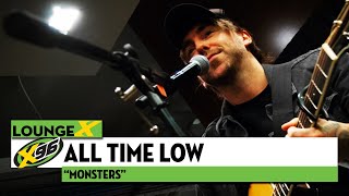 All Time Low quotMonstersquot  X96 Lounge X [upl. by Kcirddahc]