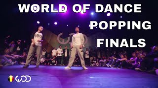 Urkel vs EmJay  Popping Finals  FRONTROW  World of Dance Belgian Qualifier 2015  WODBE2015 [upl. by Nadine]