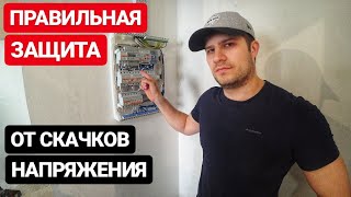 Как установить реле контроля напряжения в щиток квартиры самостоятельно [upl. by Arihsan]